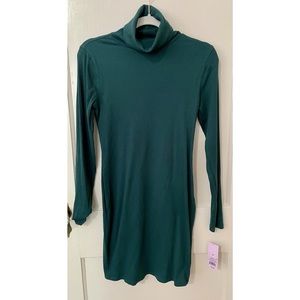 Turtleneck sweater dress